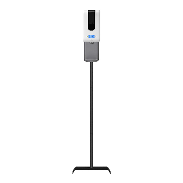 Thermomètre infrarouge portatif de distributeur de savon sans contact de mesure de la température