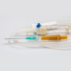 Ensemble de perfusion d'administration IV jetable avec aiguille