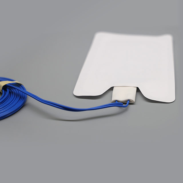 Plaque patiente électrochirurgicale Esu jetable, tampon de mise à la terre avec câble