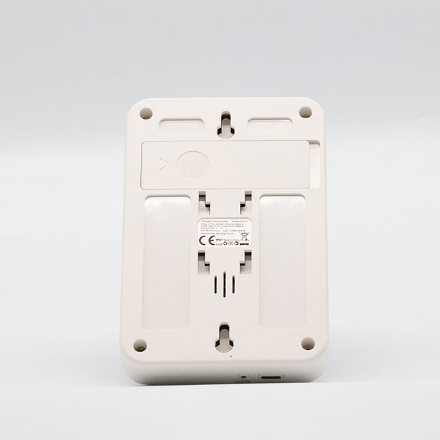 Grand écran LCD mains libres thermomètre infrarouge fixé au mur 