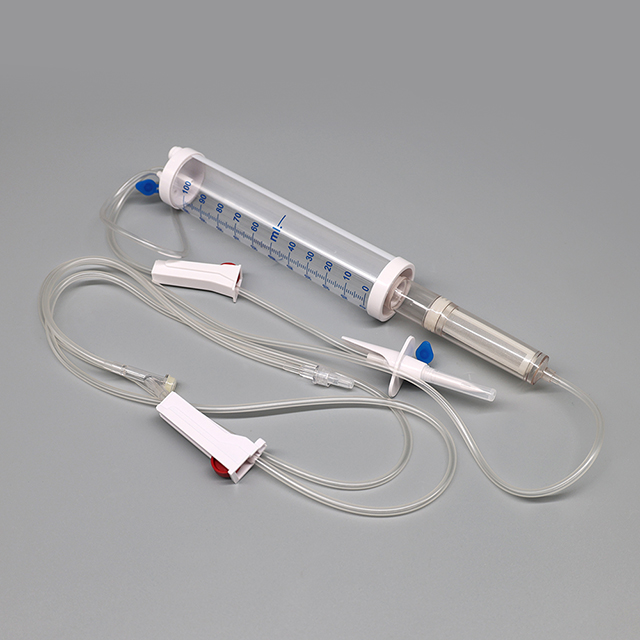 Set de perfusion/transfusion jetable avec burette Soluset