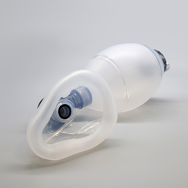 Sac Ambu d'hôpital, Valve de réanimation médicale d'urgence, réanimateur manuel en Silicone solide et liquide