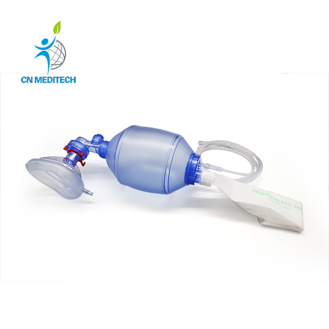 Sacs Ambu adultes jetables en PVC, réanimateur manuel