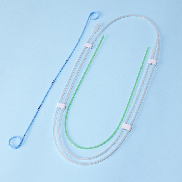 Ensemble de stents urétéraux double J pour urologie médicale jetable