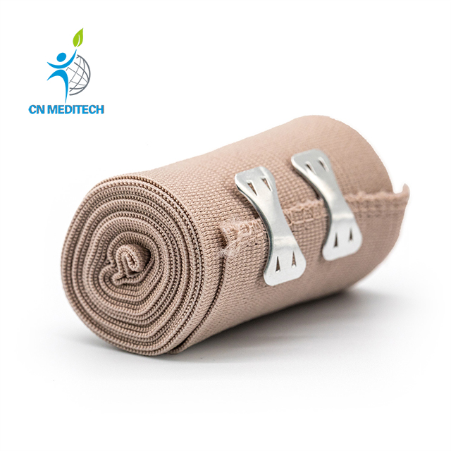 Enveloppement de bandage de compression élastique médical pour pansement