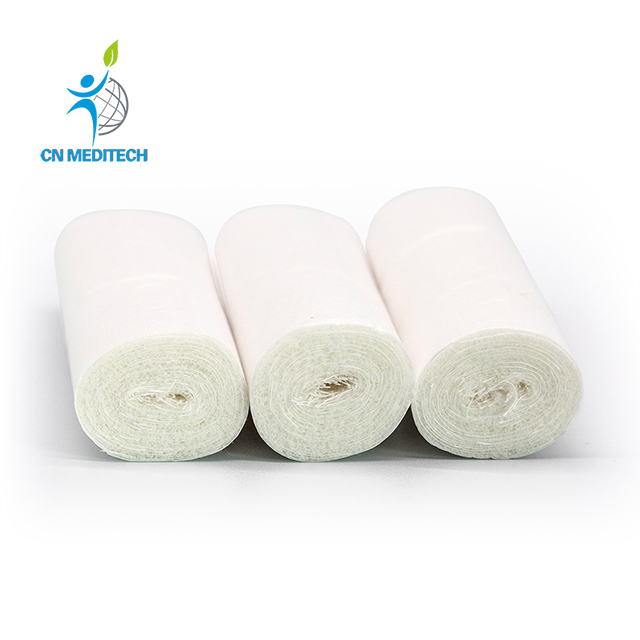 Rouleau de bandage de gaze pour pansement stérile médical