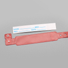 Bande d'identification de bracelets d'identification de patient d'insertion jetable de PVC