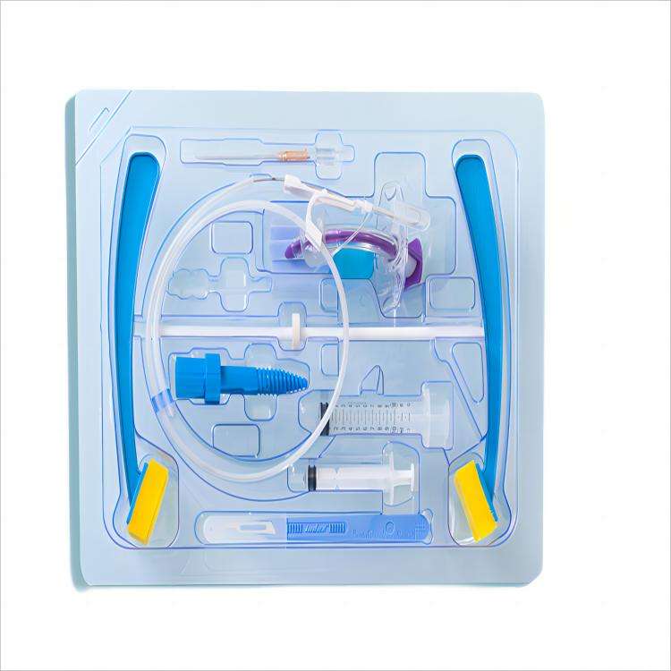 Kit de trachéotomie stérile jetable pour opération de trachéotomie clinique