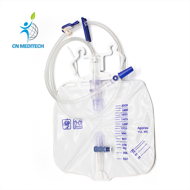 Sac de drainage urinaire médical Sac de drainage urinaire jetable
