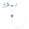 Cathéter CVC veineux central à lumière centrale médicale jetable simple/double/triple 