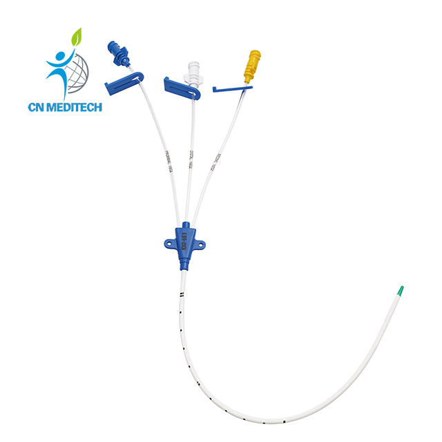 Cathéter CVC veineux central à lumière centrale médicale jetable simple/double/triple 