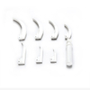 Lame de laryngoscope à fibre optique flexible en plastique jetable médical