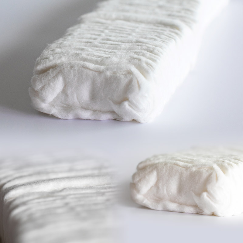 Coton 100% coton absorbant de haute qualité à plis en zigzag