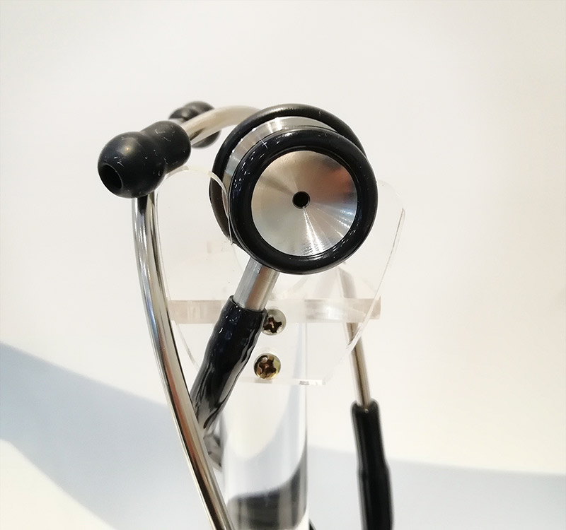 Stéthoscope à double tête en acier inoxydable pour enfants