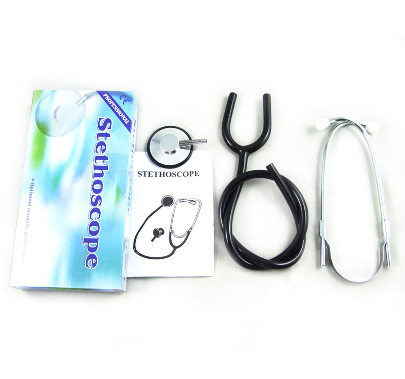 Stéthoscope à tête unique avec anneau anti-froid pour usage adulte