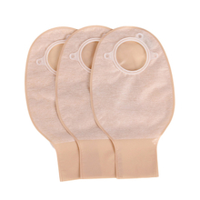 Sac de colostomie souple jetable en une pièce/deux pièces