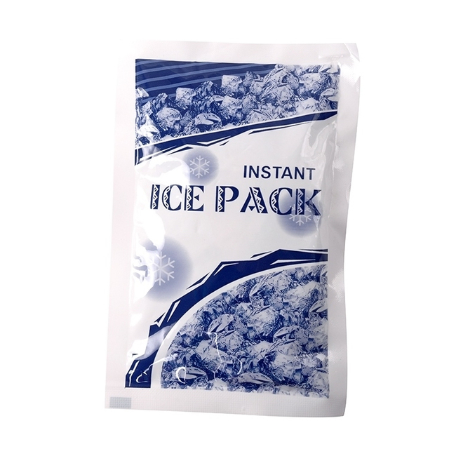 Pack de glace de compresse froide instantanée jetable pour les premiers soins