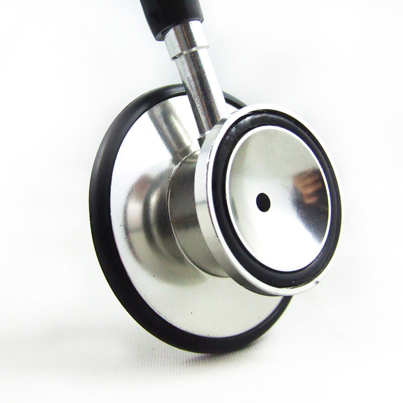 Stéthoscope double tête classique avec anneau anti-froid pour enfants