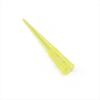 Embouts de pipette de filtre jaune en plastique stériles jetables 200ml