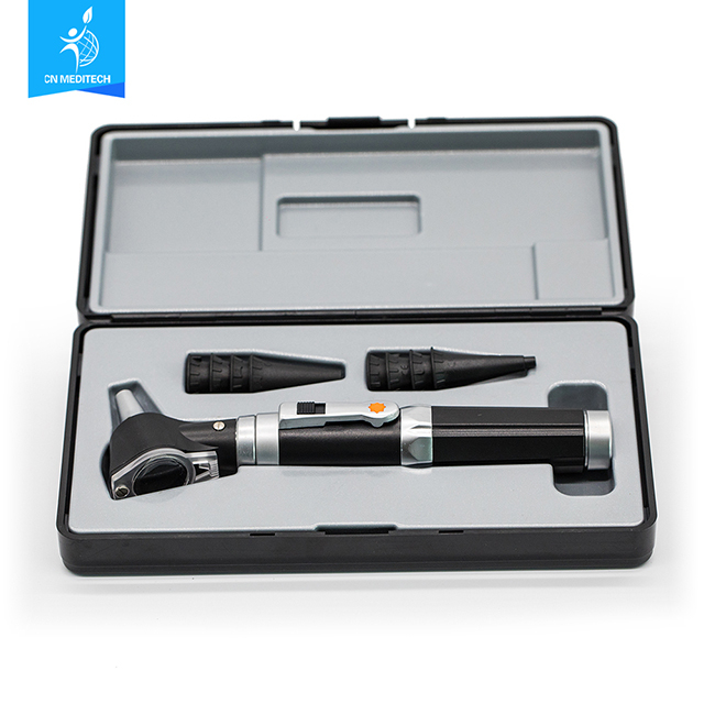 Otoscope médical à fibre optique à petite vue avec lumière LED