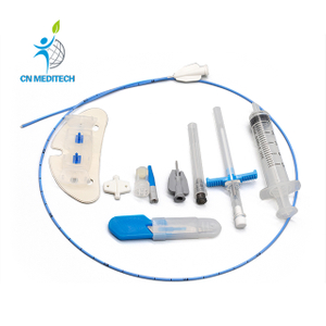 Kit de cathéter Central inséré périphérique de ligne de cathéter PICC en Silicone jetable Kit PICC