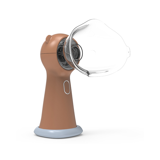 Machine de nébuliseur d'inhalateur ultrasonique rechargeable tenue dans la main d'utilisation à la maison pour des enfants