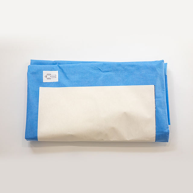 Kit chirurgical jetable de césarienne de paquet de champ chirurgical non tissé de paquet de césarienne
