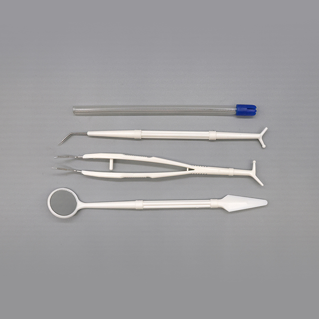 Kit d'examen dentaire Kit d'instruments dentaires jetables