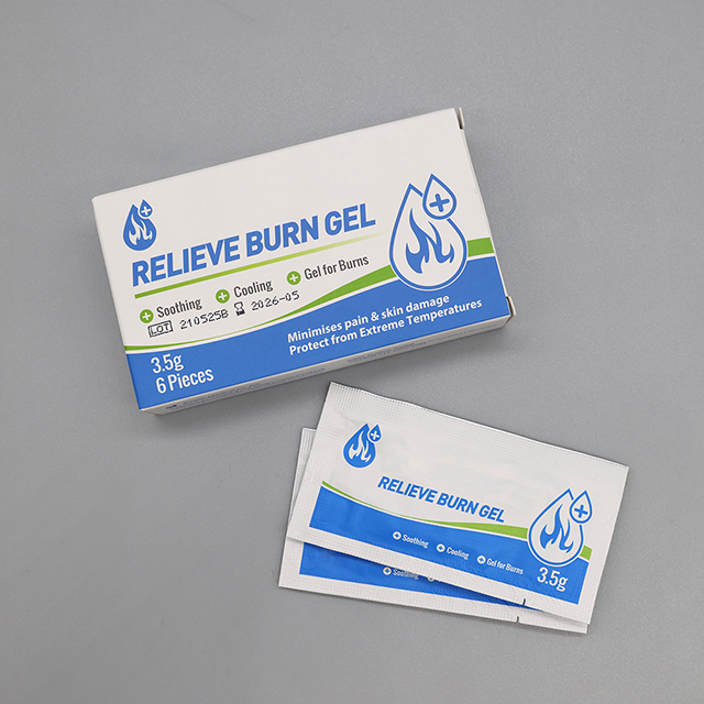 CNMEDITECH 3.5g Gel de pansement médical pour soins des brûlures soulage le Gel de brûlure lissant et rafraîchissant pour les cicatrices de brûlures