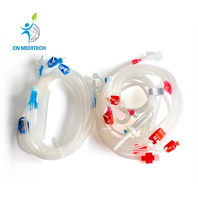  Ensemble de tubes de sang d'hémodialyse jetables pour ligne de sang 