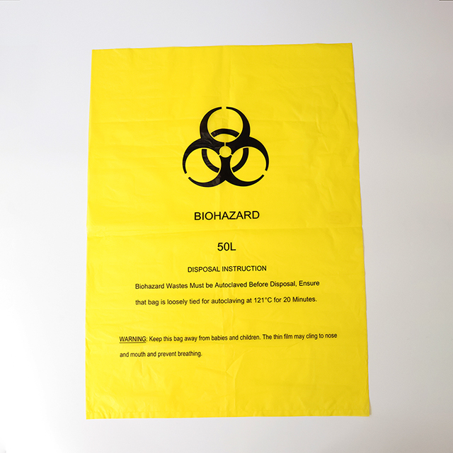 Sac de collecte des déchets infectieux Biohazard Sac Biohazard