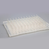 Plaque de réaction PCR jetable, consommable de laboratoire en plastique