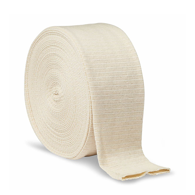 Bandage de compression de gaze tubulaire médicale hautement élastique