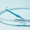 Fil de guidage enduit de PTFE jetable médical
