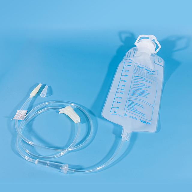 Sac d'alimentation 1200 ml EVA Sac de nutrition entérale jetable